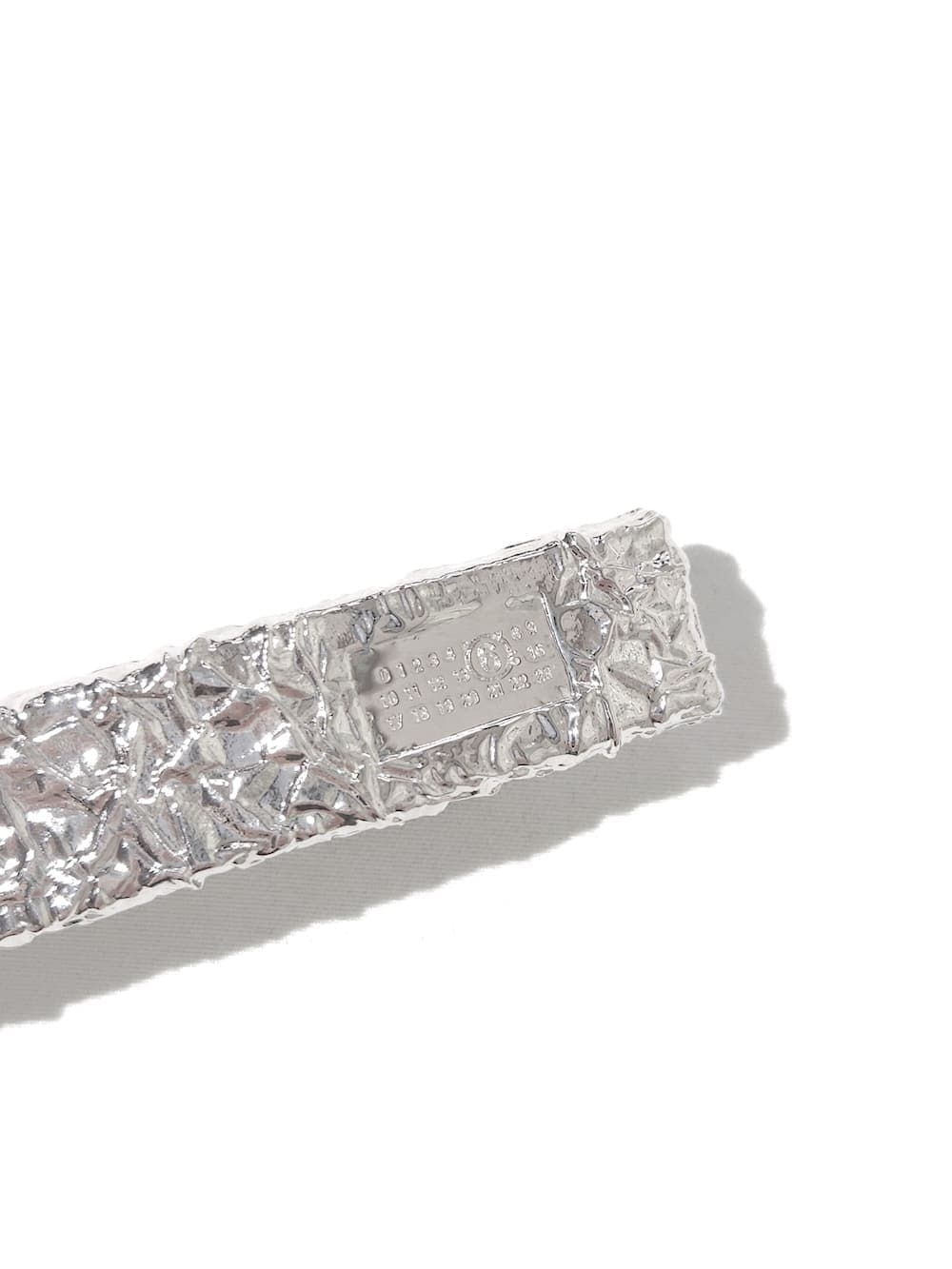 MM6 Maison Margiela(エムエムシックスメゾンマルジェラ) シルバーフォイル ヘアクリップ