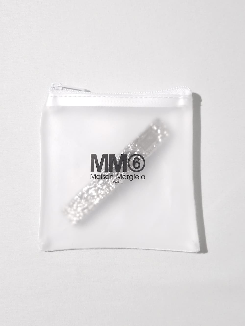MM6 Maison Margiela(エムエムシックスメゾンマルジェラ) シルバーフォイル ヘアクリップ