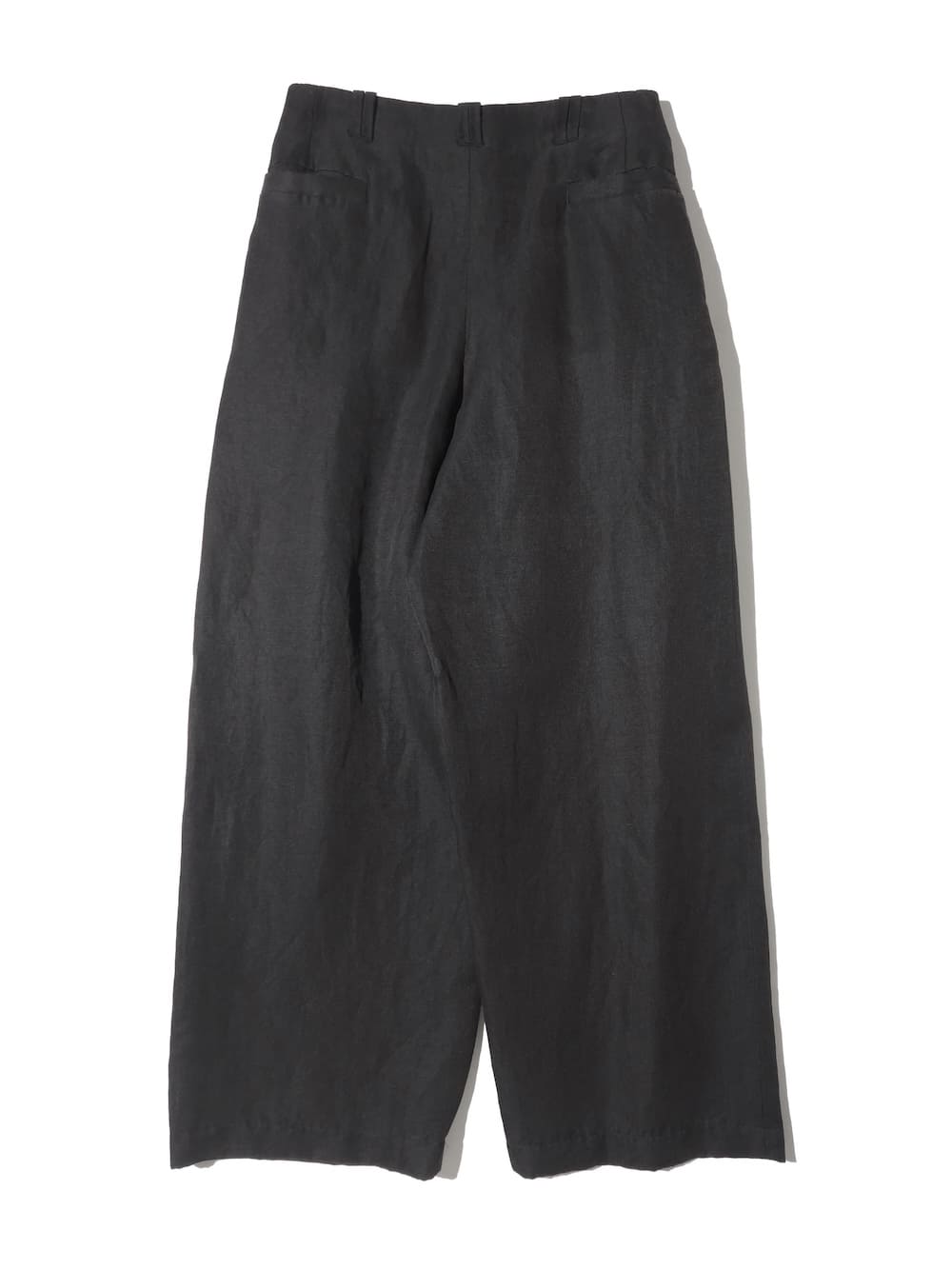 YOKE(ヨーク) Linen Silk Kersey 3pleated Tapered Trousers