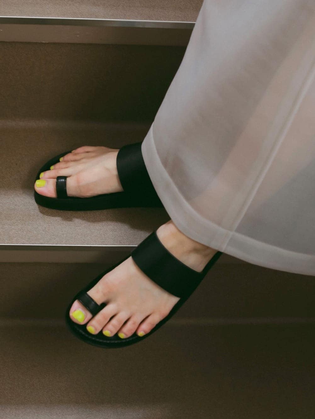 anuke(アンヌーク) Ecoleather Belt Sandals - COLDBECK ONLINE