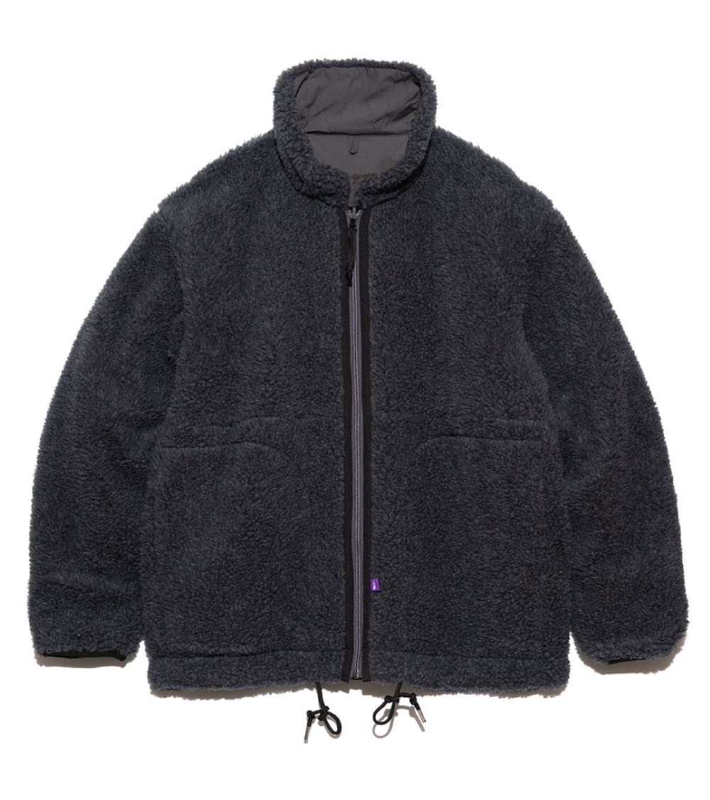 SALETHE NORTH FACE PURPLE LABEL(Ρեѡץ졼٥) Wool Boa Field Reversible Jacket