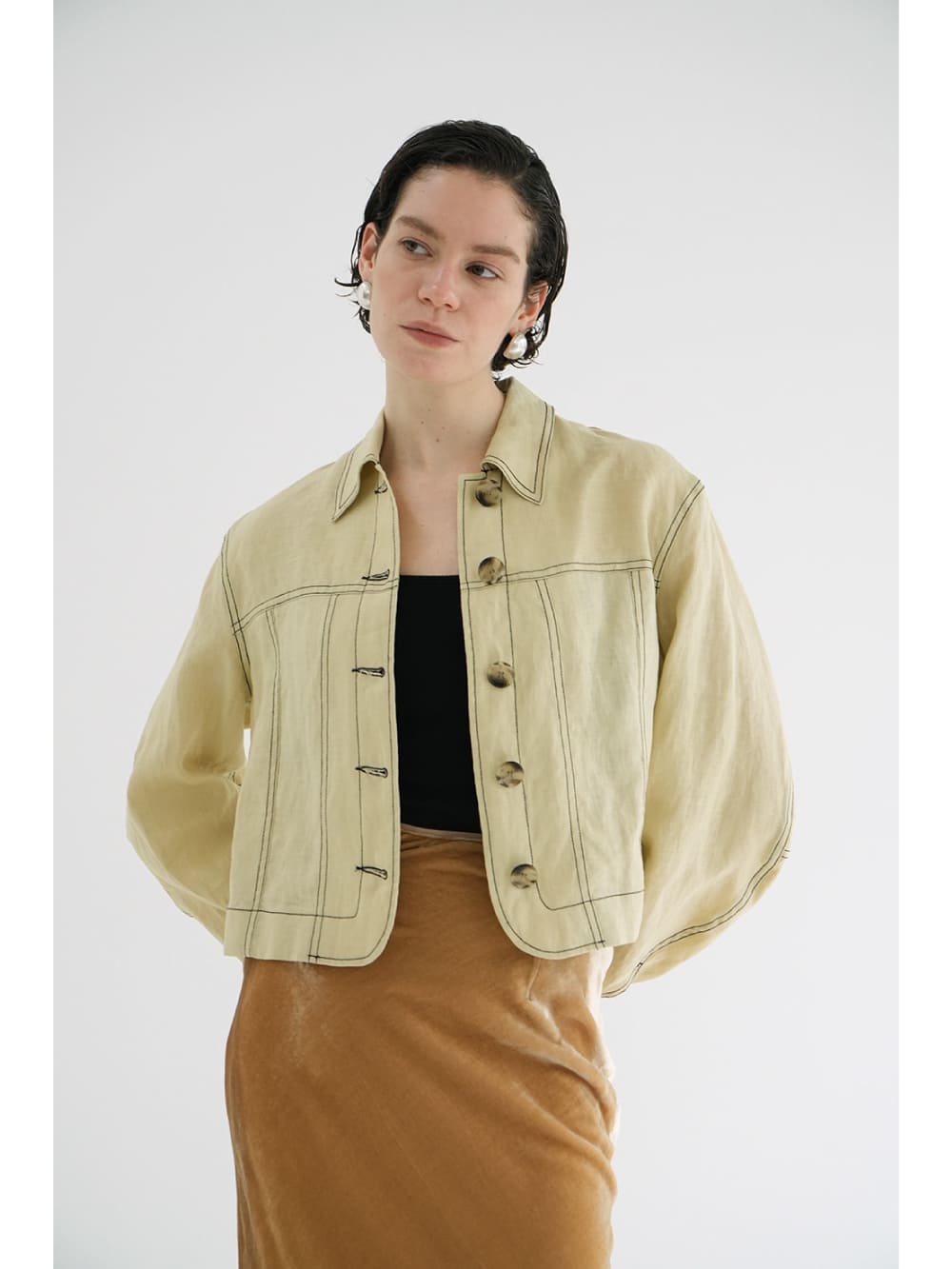 おすすめ人気ランキング2025年 CLANE(クラネ) LINEN SHIRT JACKET - COLDBECK ONLINE（コール ジャケット・アウター