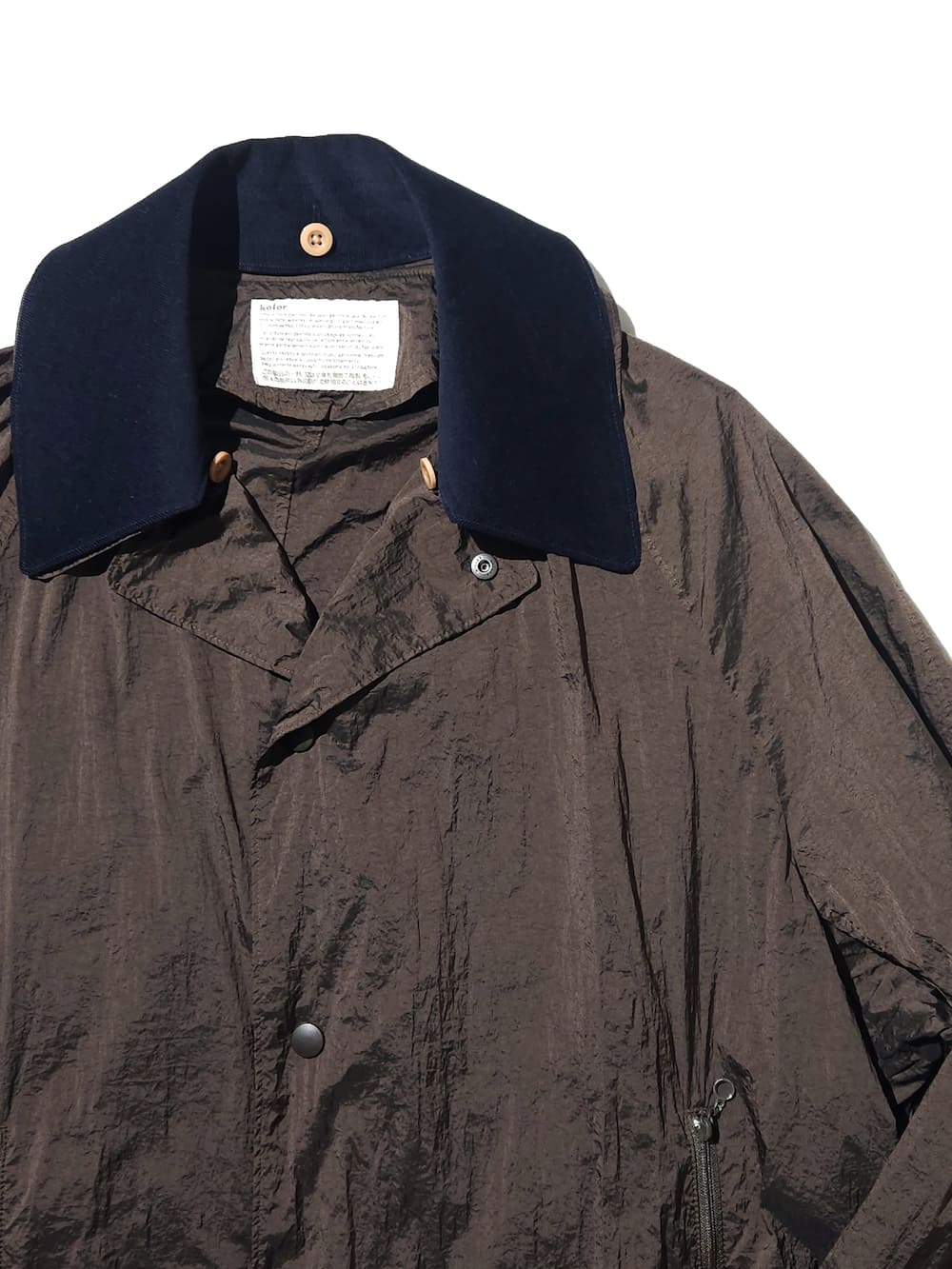 SALE】kolor(カラー) ナイロンタフタブルゾン - COLDBECK ONLINE