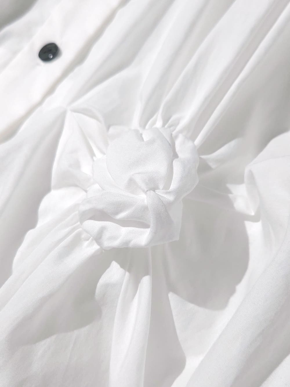 ENFOLD(エンフォルド) CIRCLE SHIRRING SHIRT - COLDBECK ONLINE