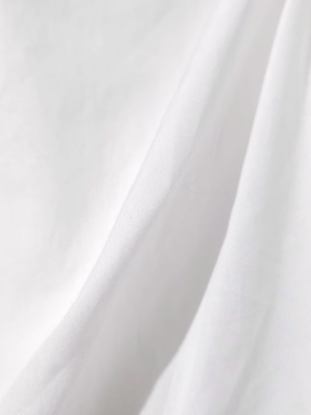 2025SS エンフォルド ENFOLD CIRCLE SHIRRING SHIRT サークル シャーリング シャツ 38｜ホワイト【2400014786569】 ENFOLD(エンフォルド) CIRCLE SHIRRING SHIRT - COLDBECK ONLINE