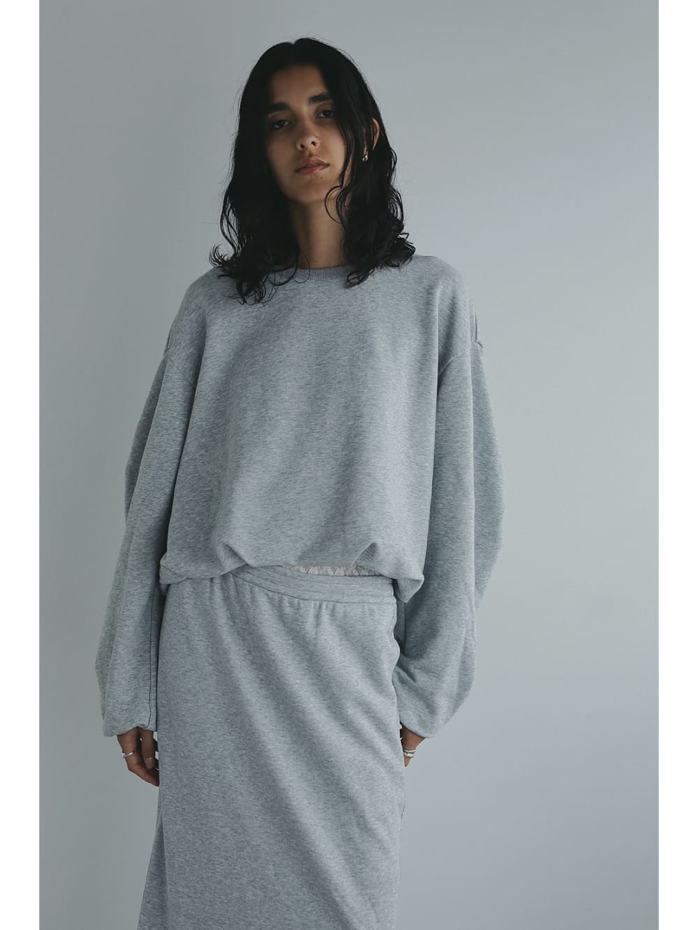 【SALE】MANOF(マノフ) BALLOON SWEAT SET UP