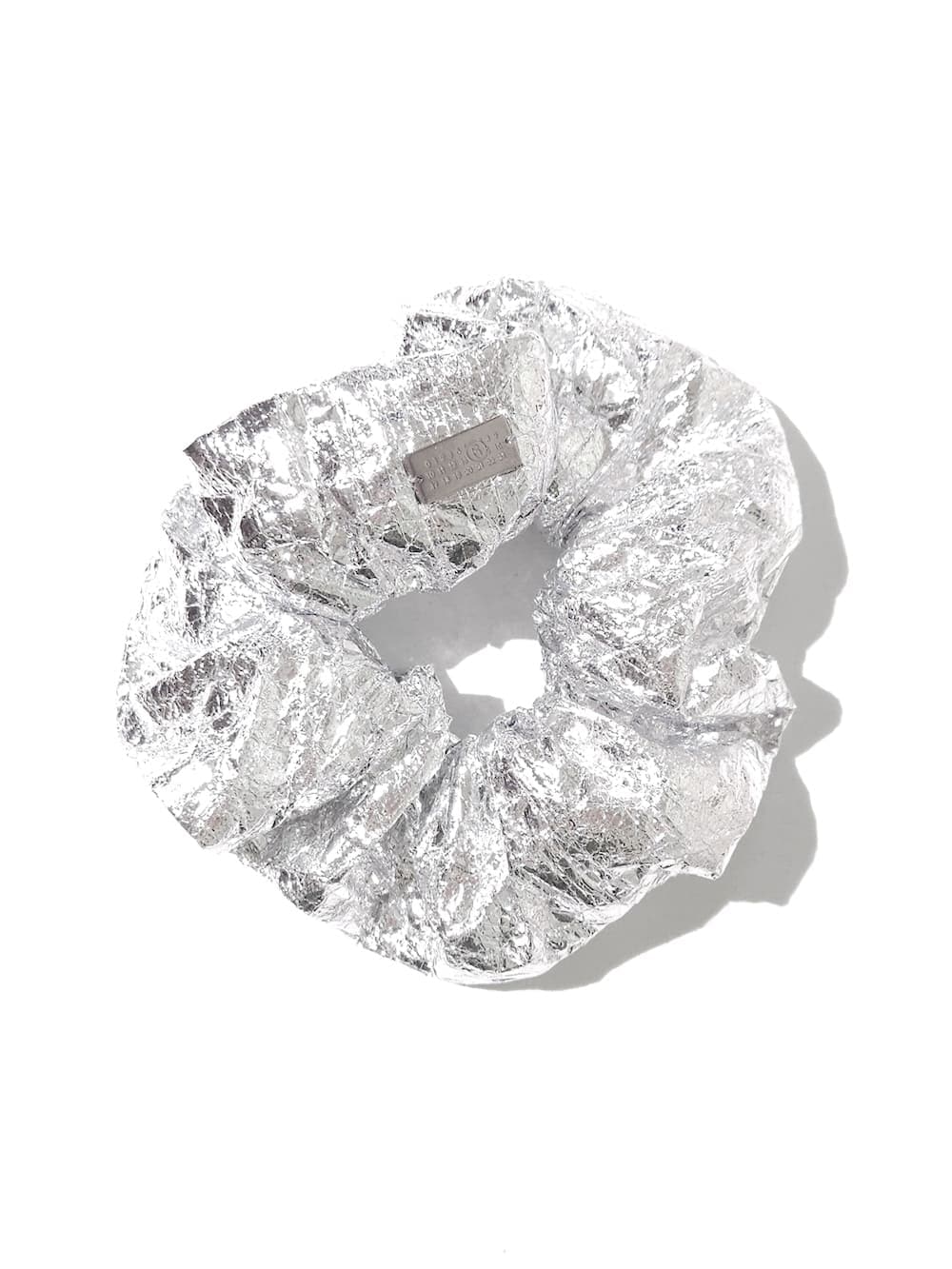 MM6 Maison Margiela(エムエムシックスメゾンマルジェラ) シルバーフォイル ヘアタイ