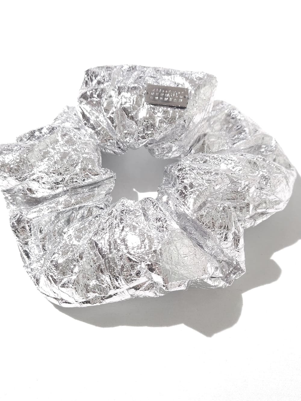 MM6 Maison Margiela(エムエムシックスメゾンマルジェラ) シルバーフォイル ヘアタイ