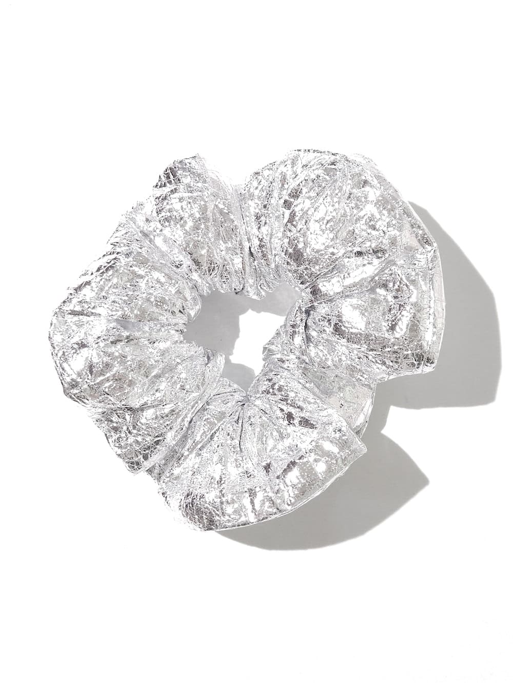 MM6 Maison Margiela(エムエムシックスメゾンマルジェラ) シルバーフォイル ヘアタイ