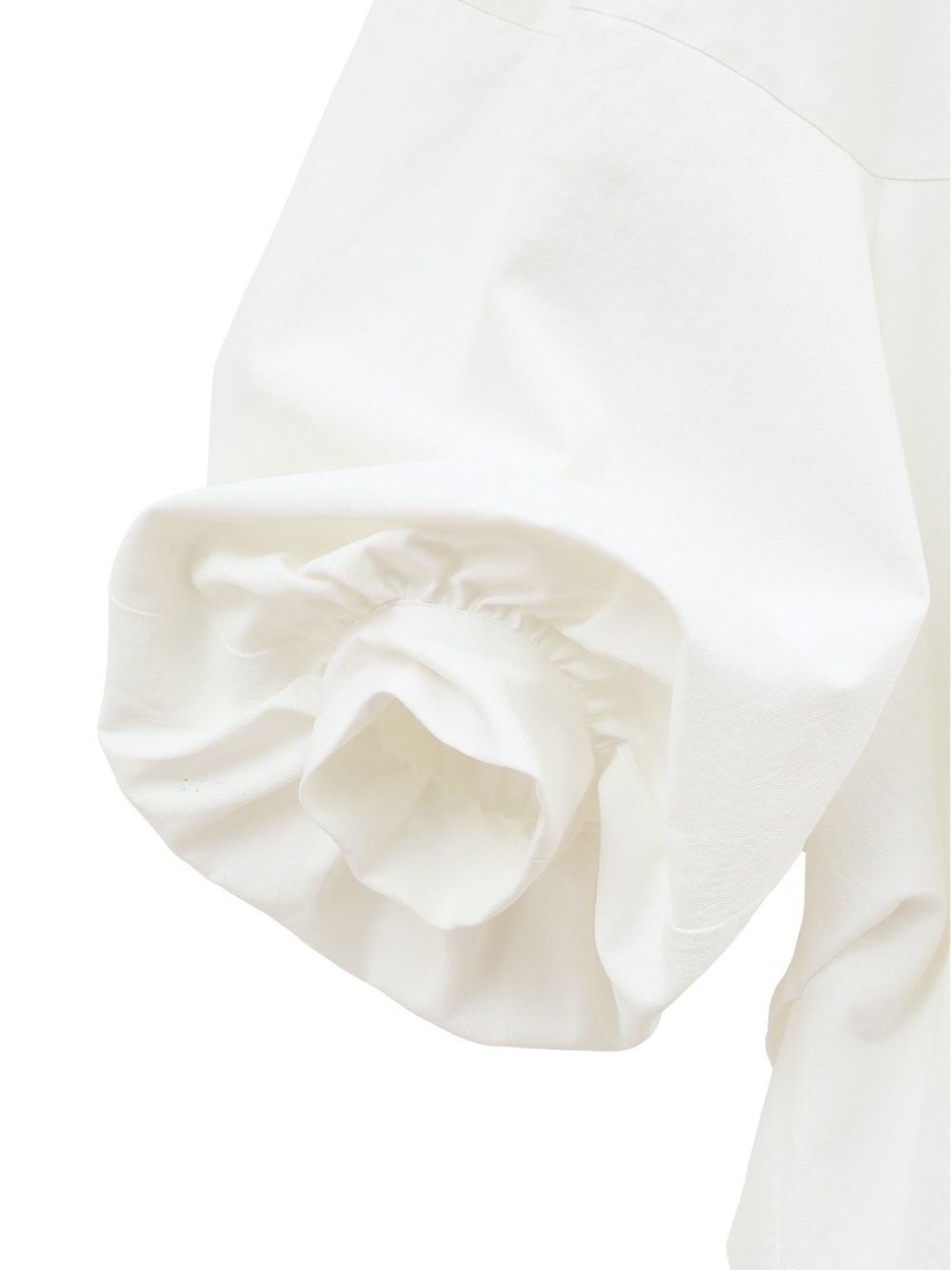 CLANE(クラネ) VOLUME SLEEVE STAND NECK SHIRTS