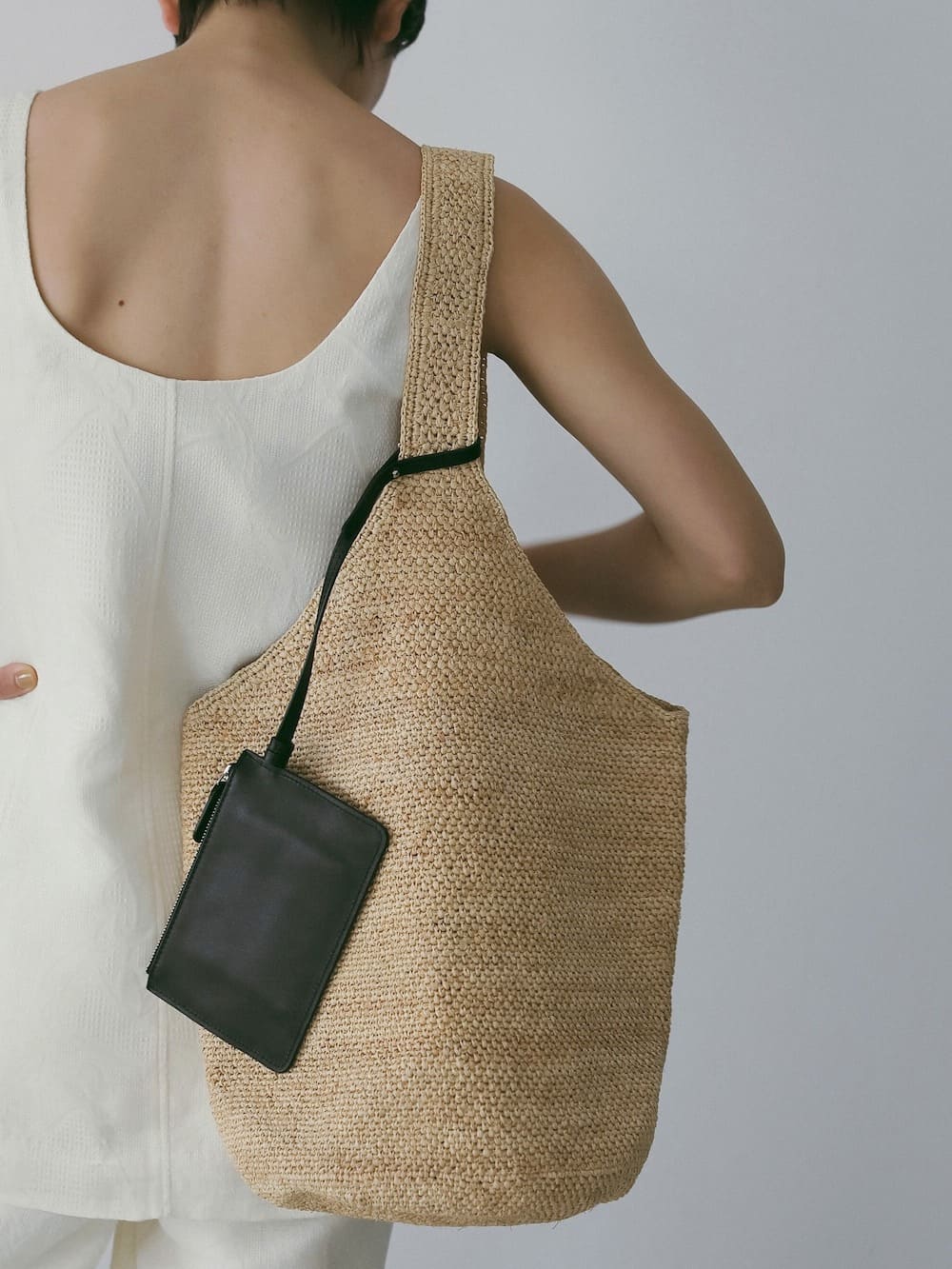 anuke Raffia Tote Bag ラフィアトートバック anuke(アンヌーク) Raffia Tote Bag - COLDBECK ONLINE（コールベック