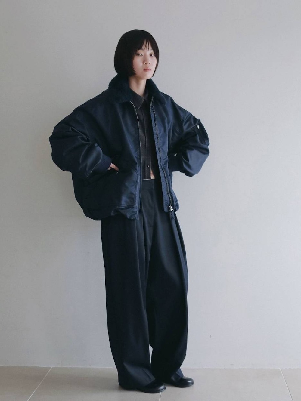 anuke(アンヌーク) MA-2 Flight Jacket