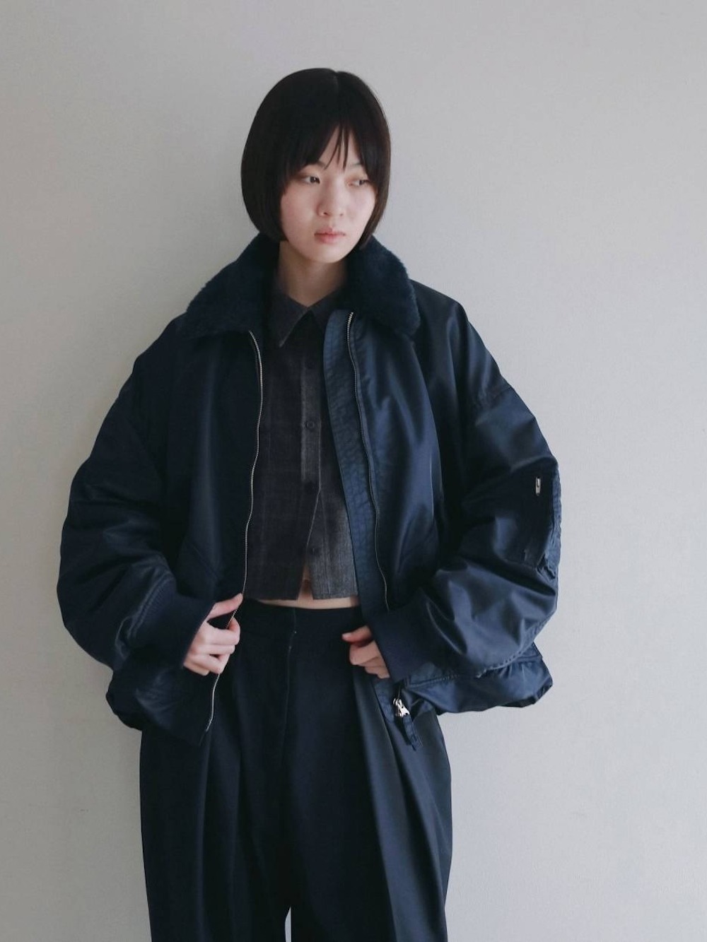 anuke(アンヌーク) MA-2 Flight Jacket