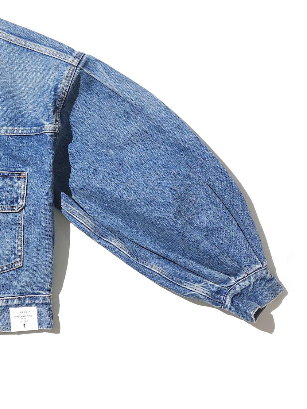 HYKE(ハイク) BALLOON SLEEVE DENIM JACKET / TYPE2 - COLDBECK