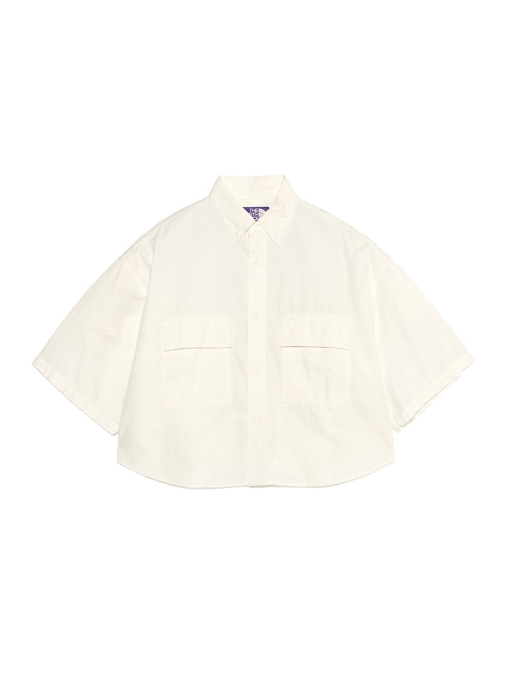 新品タグ付き ノースフェイスパープルレーベル フラワープリントクロップドシャツ THE NORTH FACE PURPLE LABEL(ザノースフェイスパープルレーベル