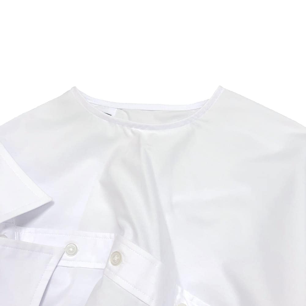 SALE】kolor(カラー) ポリエステルコットンブロード変形シャツ