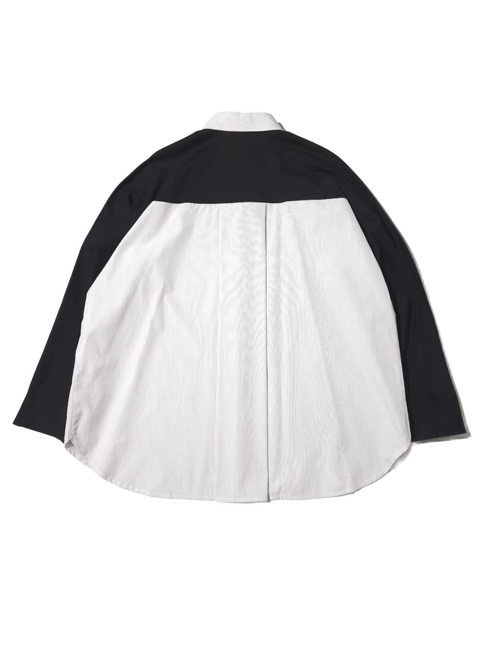 nagonstans(ナゴンスタンス) shirt×cut long-sleeves t-shirt