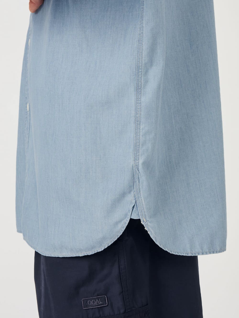 nanamica(ナナミカ) Regular Collar Chambray Shirt
