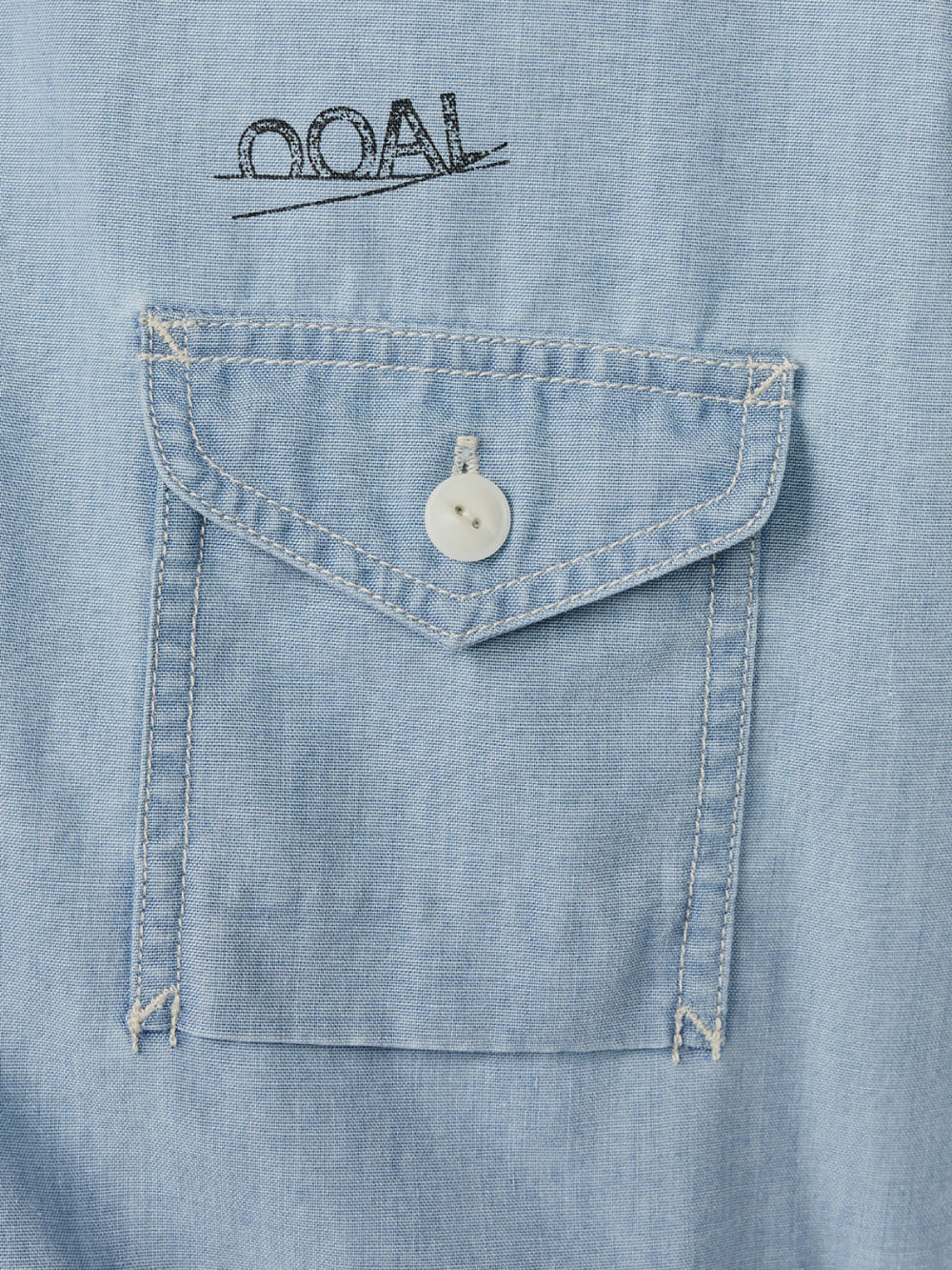 nanamica(ナナミカ) Regular Collar Chambray Shirt
