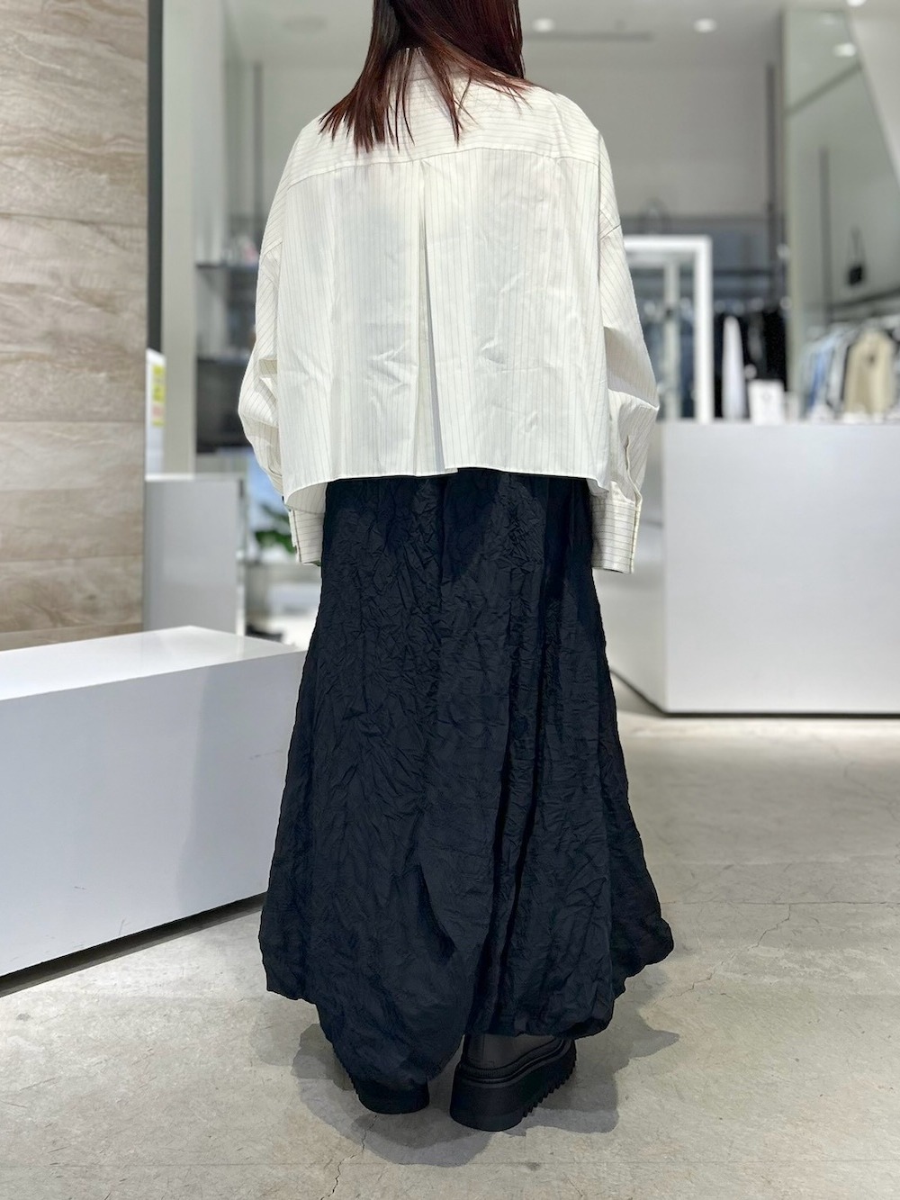 ENFOLD(エンフォルド) TUCK WIDE SHIRT - COLDBECK ONLINE（コール
