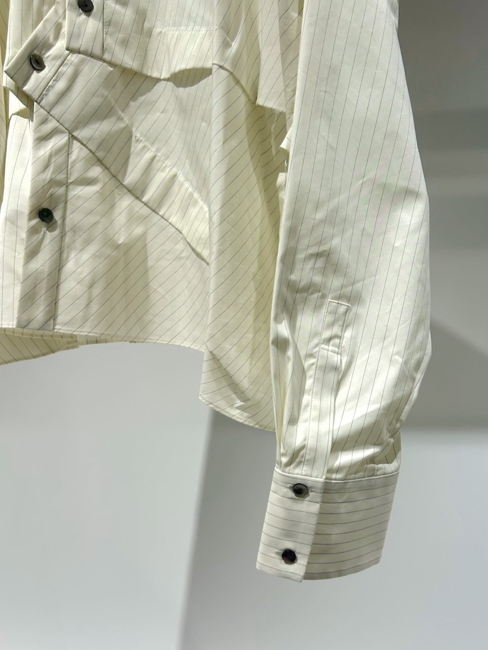 ENFOLD(エンフォルド) TUCK WIDE SHIRT