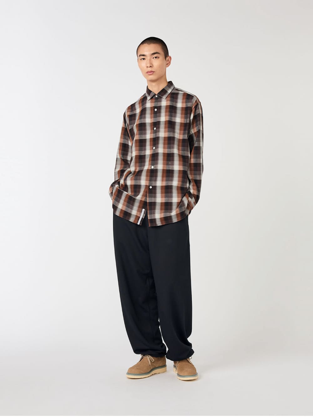 nanamica(ナナミカ) Regular Collar Wind Shirt