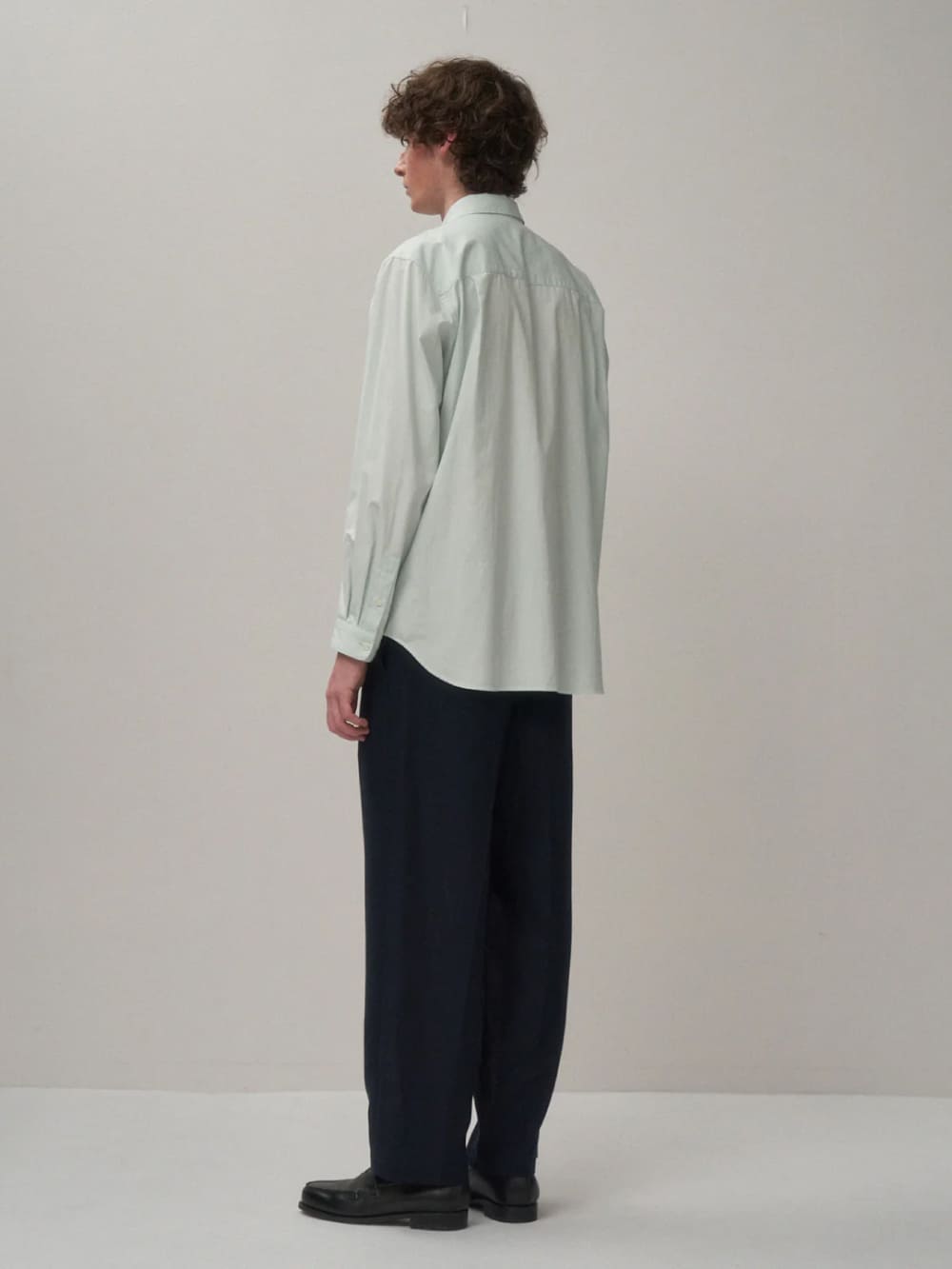 ATON(エイトン) WASHER OXFORD LOOSE FIT SHIRT - COLDBECK ONLINE