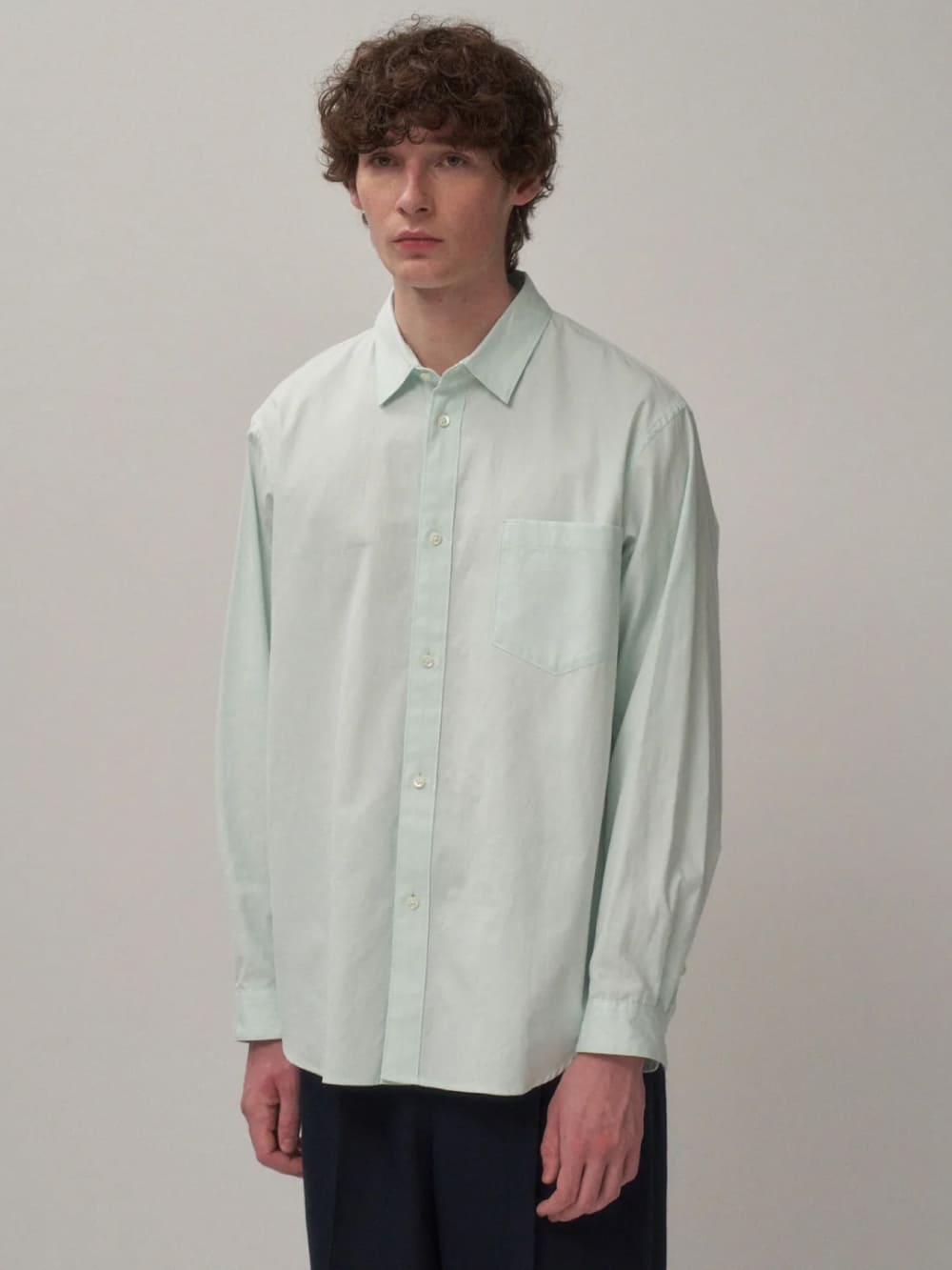 ATON(エイトン) WASHER OXFORD LOOSE FIT SHIRT - COLDBECK ONLINE