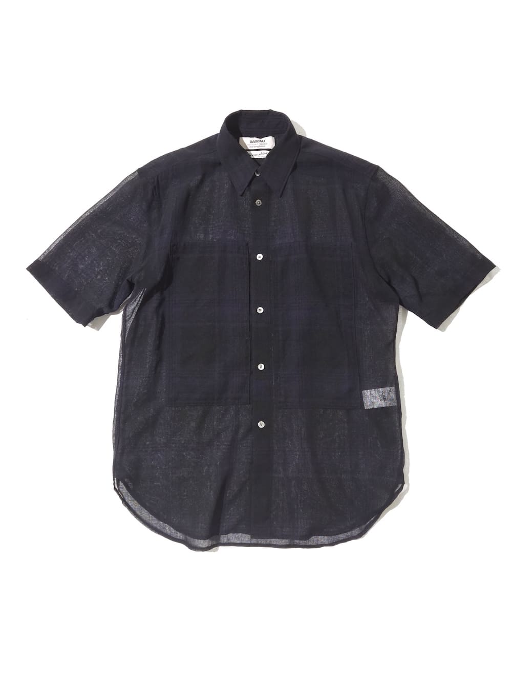 SALE】DAIRIKU(ダイリク) Wool Check W-Pkt Dress HS Shirt - COLDBECK