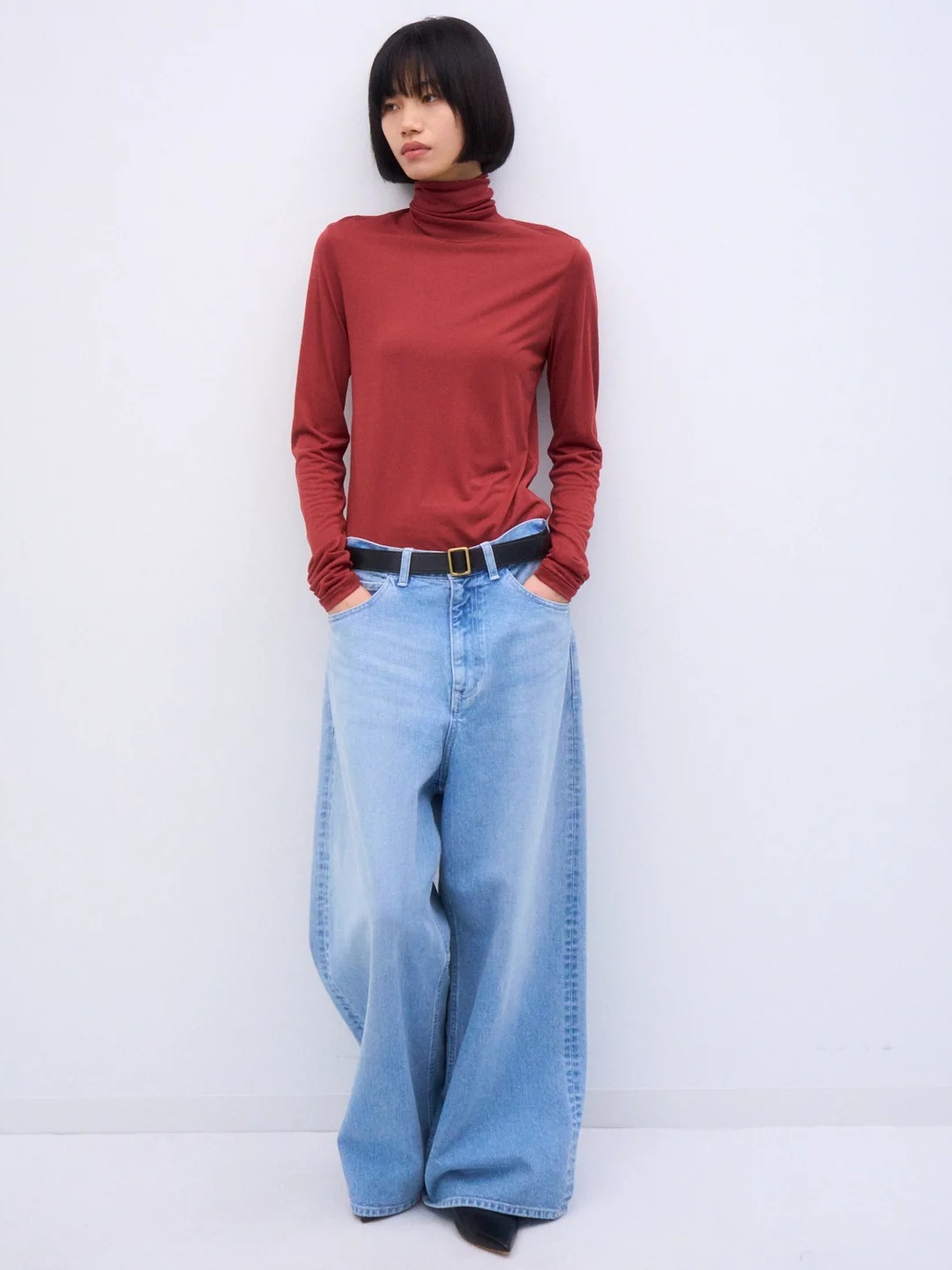 ATON(エイトン) DENIM WIDE PANTS - COLDBECK ONLINE（コールベック