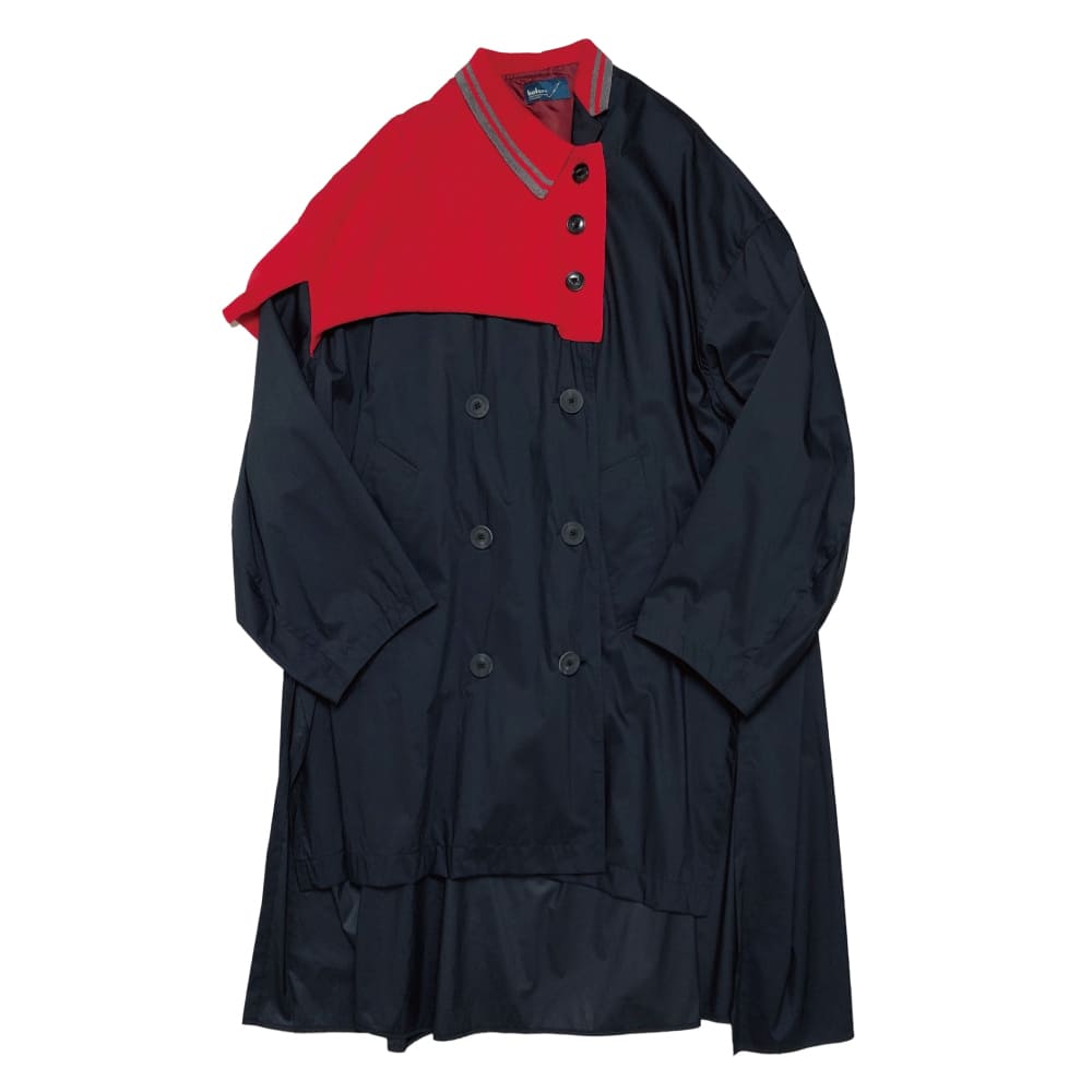 【SALE】kolor(カラー) E/N ライトトップタフタロングコート