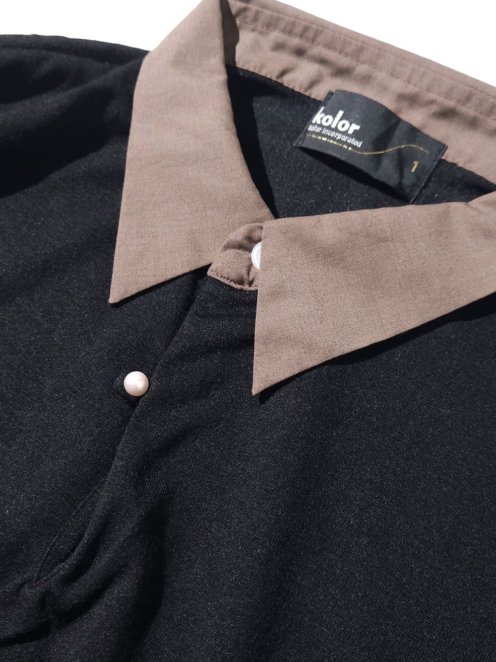 定価47300円 kolor ウール天竺ポロシャツ 2 定価47300円 kolor ウール天竺ポロシャツ 2 kolor』