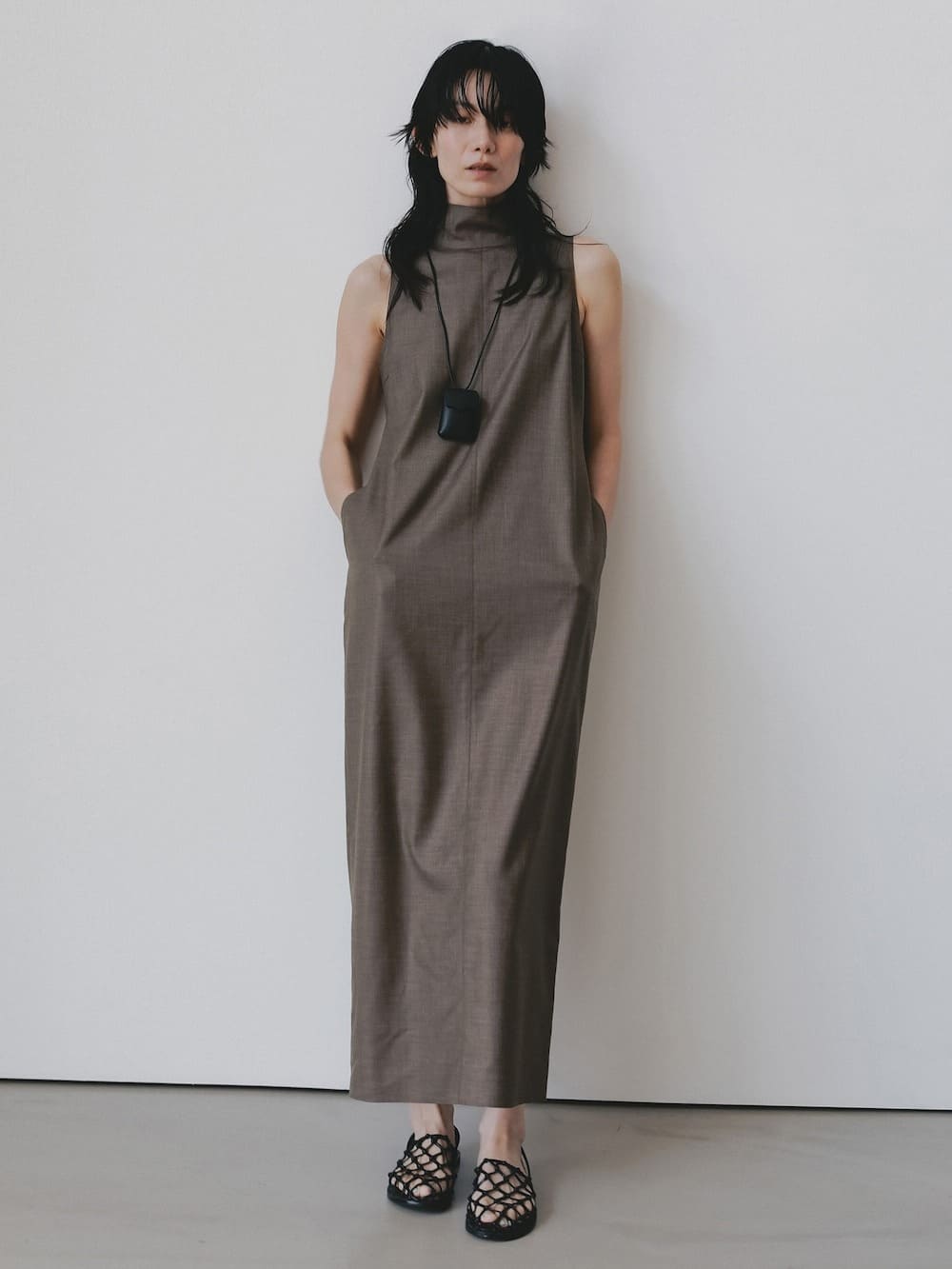 anuke アンヌーク SALE】anuke(アンヌーク) Highneck Sleeveless Onepiece - COLDBECK