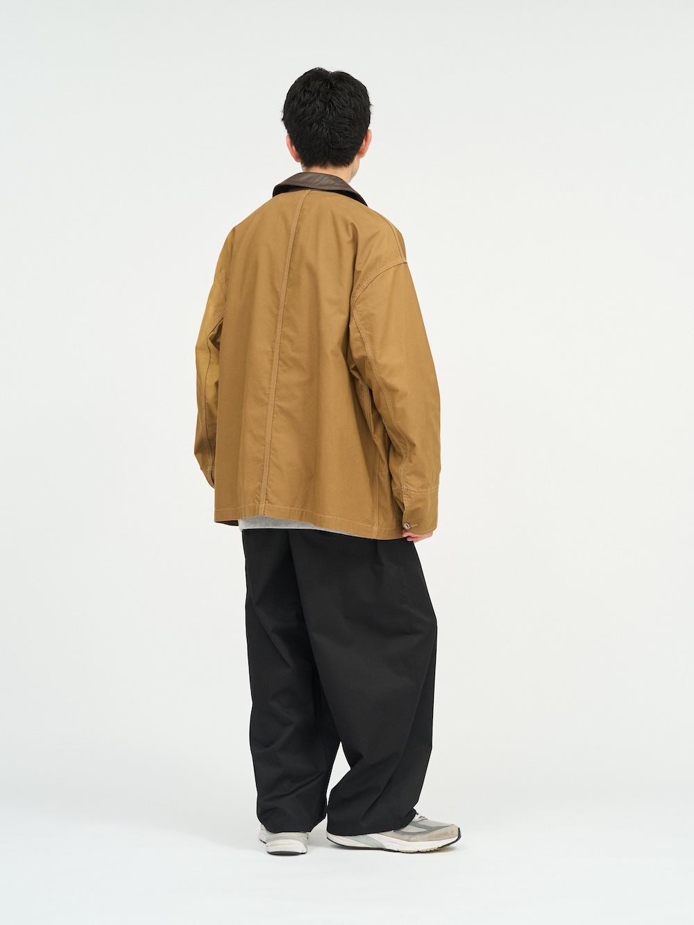 FreshService(フレッシュサービス) COTTON CANVAS LEATHER COLLAR WORK