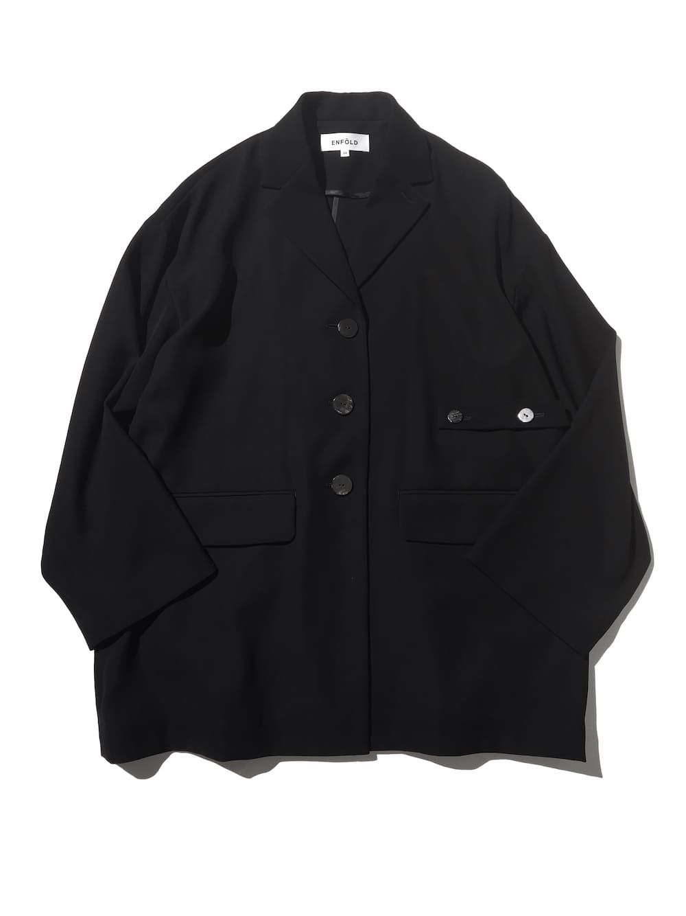 Pekoearl エンフォルド NOTCHED COLLAR JACKET Pekoearl様専用 エンフォルド NOTCHED COLLAR JACKET - メルカリ
