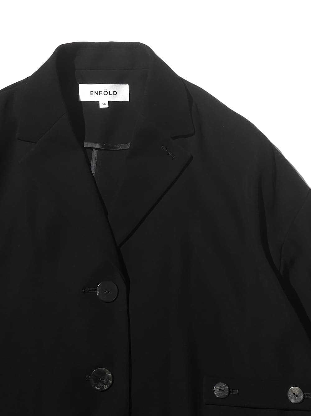 Pekoearl エンフォルド NOTCHED COLLAR JACKET Pekoearl様専用 エンフォルド NOTCHED COLLAR JACKET - メルカリ