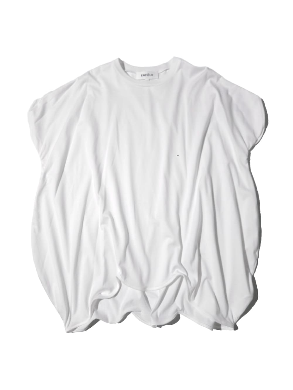 ENFOLD エンフォルド SCALLOPED T-SHIRT ENFOLD(エンフォルド) SCALLOP WIDE T-SHIRT - COLDBECK ONLINE