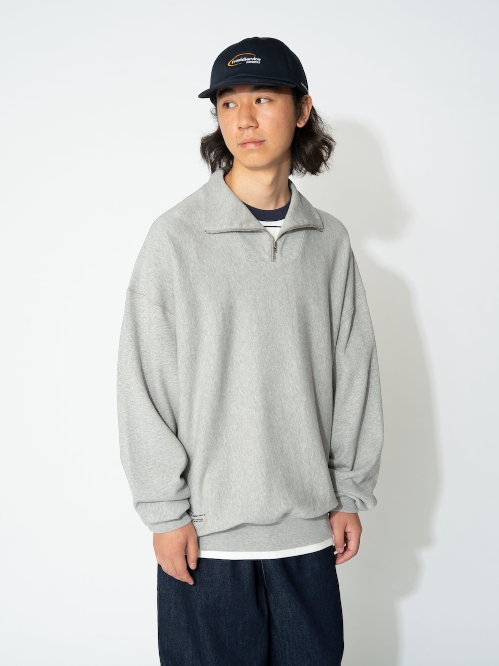 FreshService(フレッシュサービス) CLASSIC TERRY SWEAT HALF ZIP