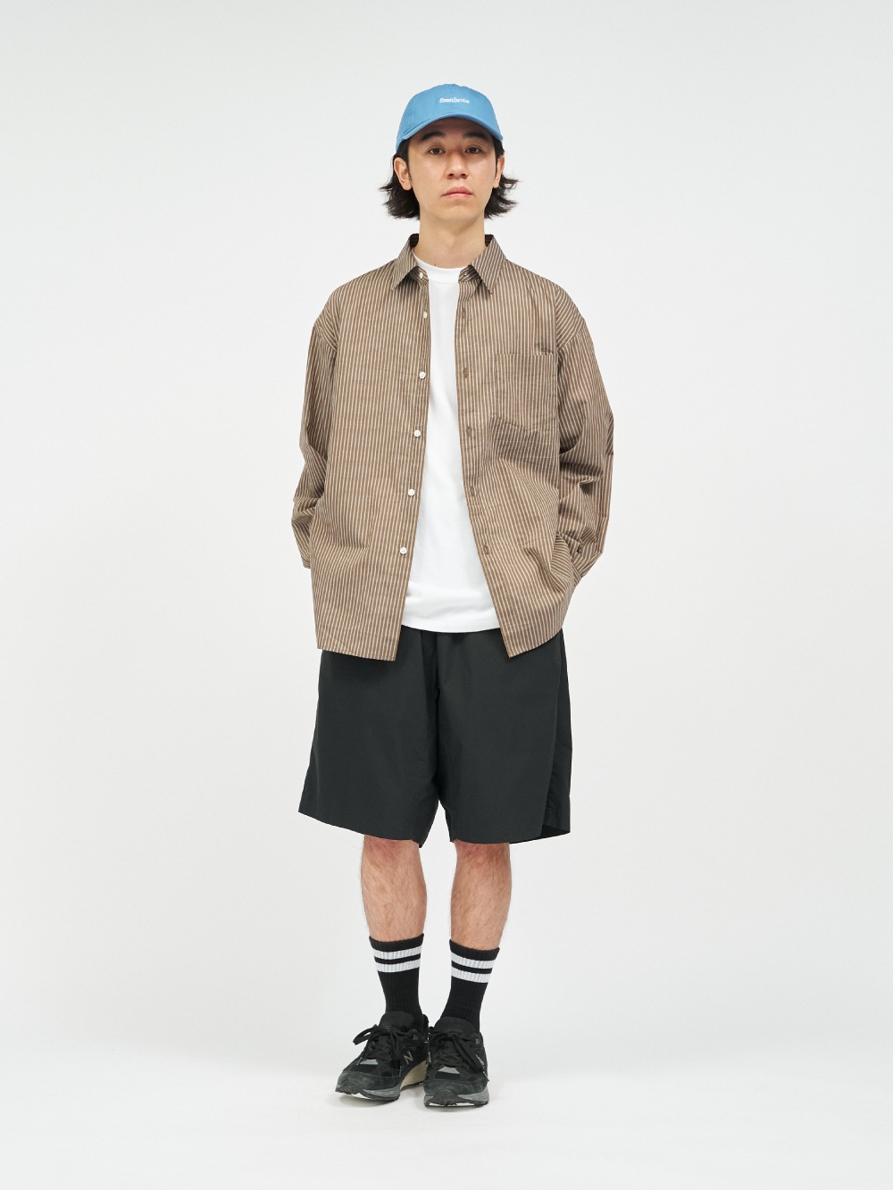 FreshService(フレッシュサービス) HRAFTeX L/S STRIPE SHIRT