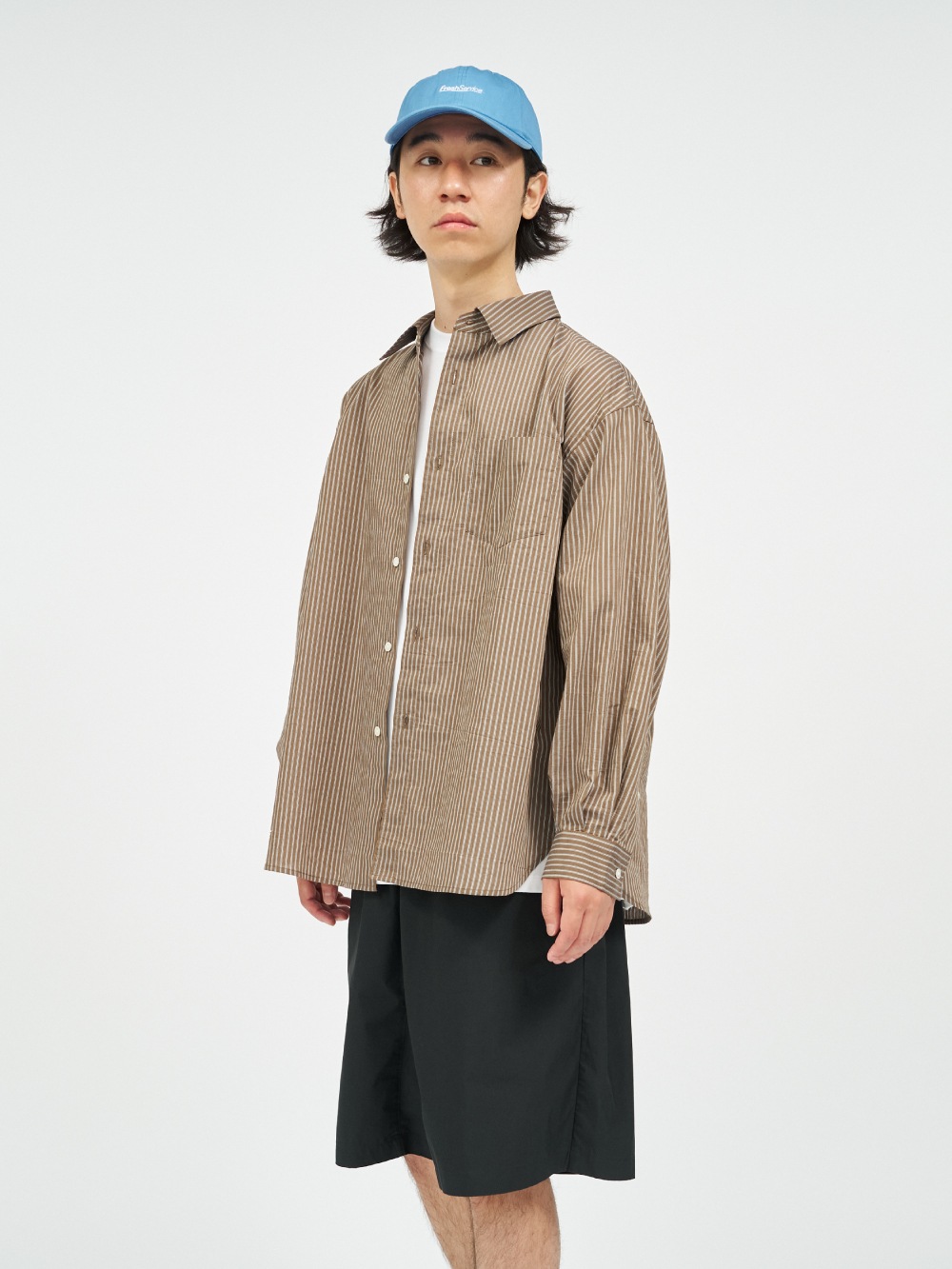 FreshService(フレッシュサービス) HRAFTeX L/S STRIPE SHIRT