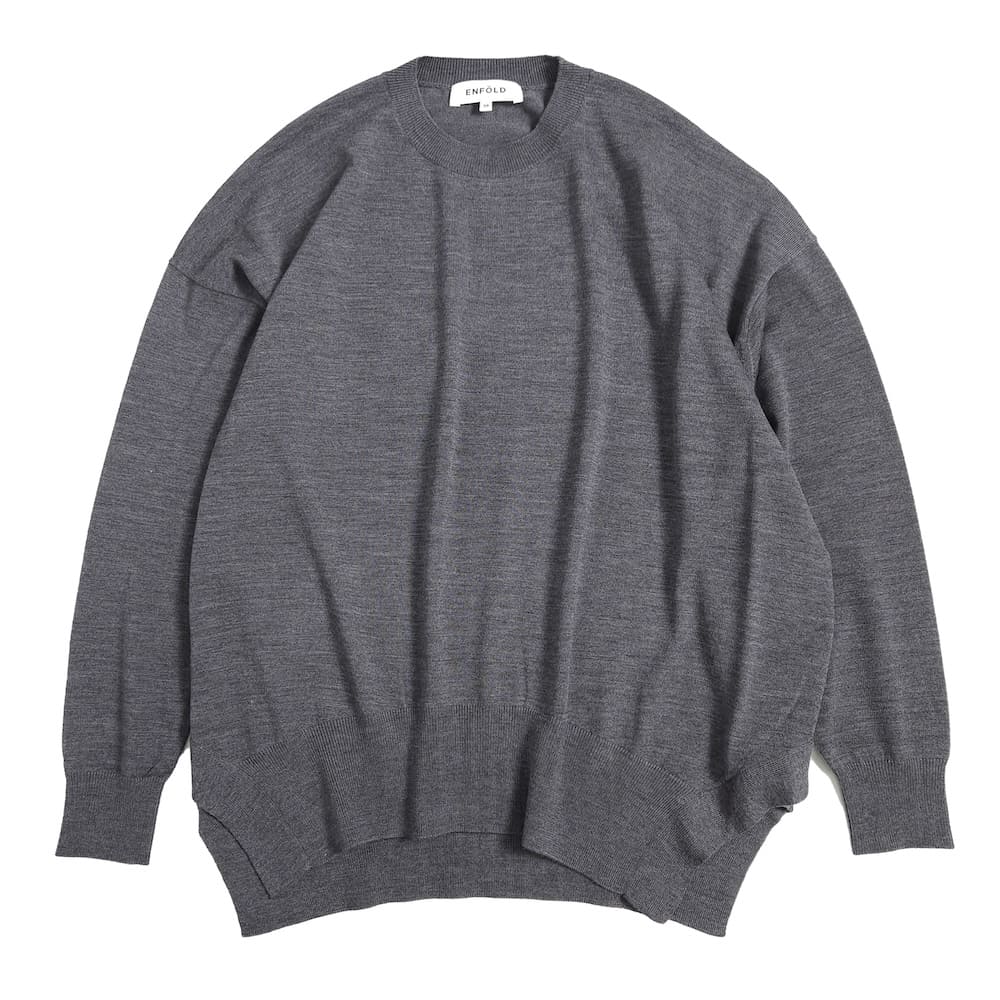 ENFOLD(エンフォルド) CURVE SLIT PULLOVER - COLDBECK ONLINE（コール