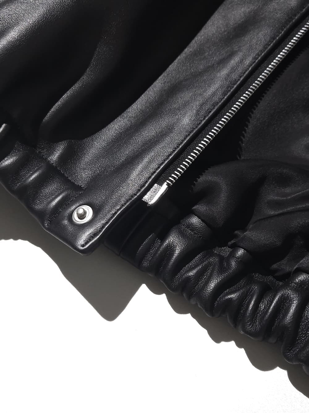 ssstein(シュタイン) SHEEP LEATHER ZIP SHORT JACKET - COLDBECK