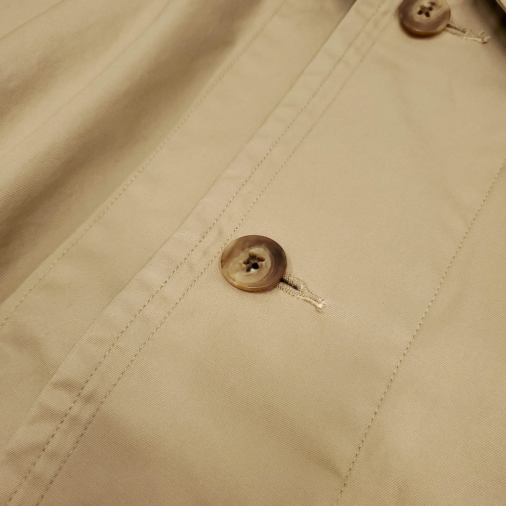 Porter Classic(ポータークラシック) GABARDINE SWING COAT - COLDBECK
