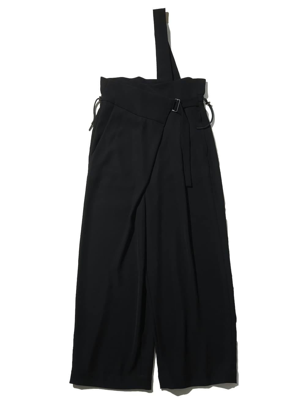 ENFOLD(エンフォルド) ONE-SHOULDER SARROUEL TROUSERS