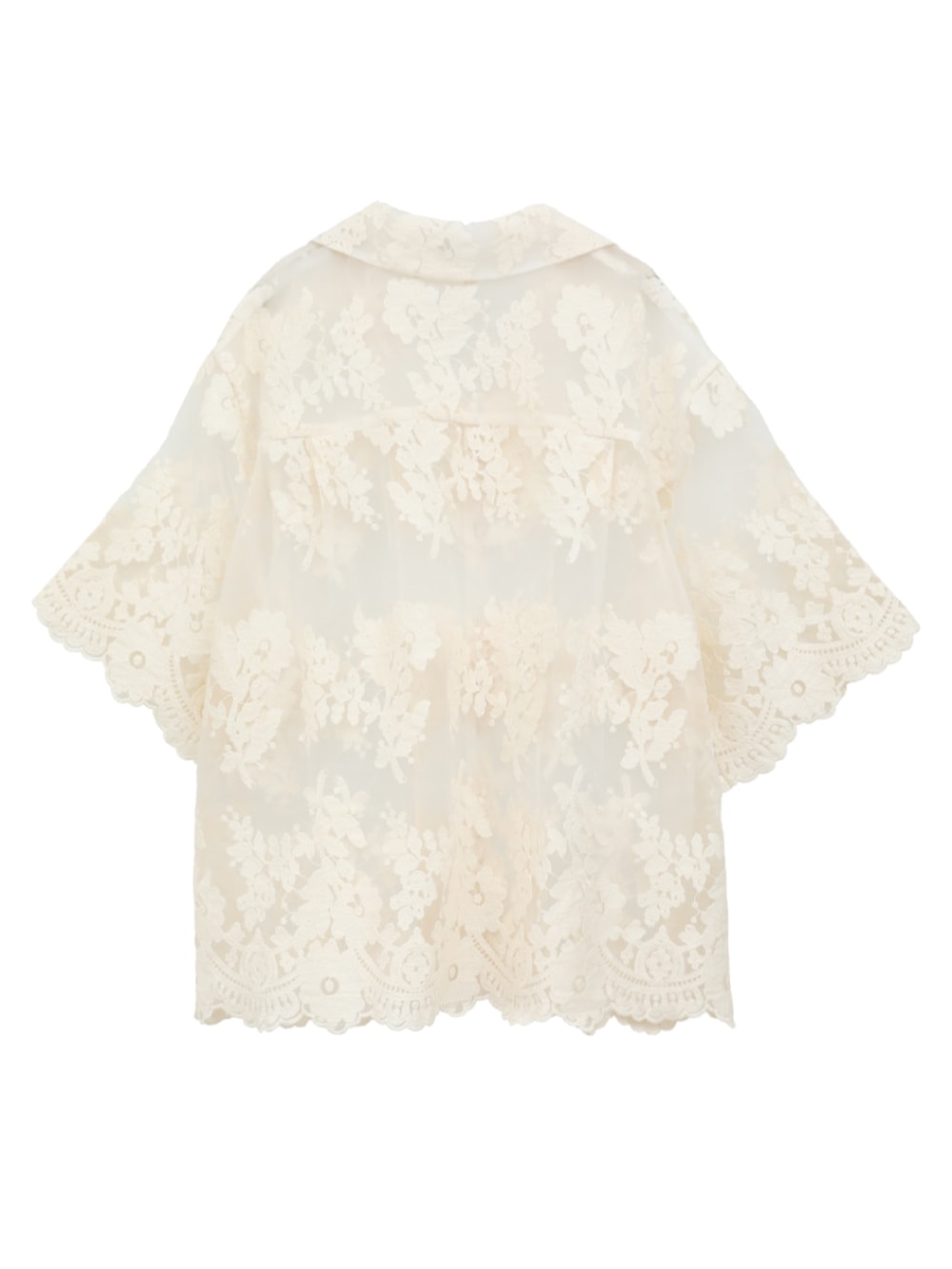 CLANE(クラネ) SHEER FLOWER LACE SHIRTS - COLDBECK ONLINE（コール