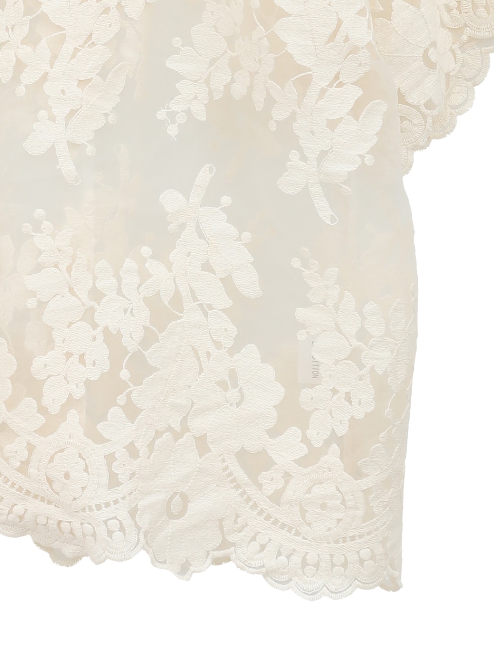 CLANE(クラネ) SHEER FLOWER LACE SHIRTS - COLDBECK ONLINE