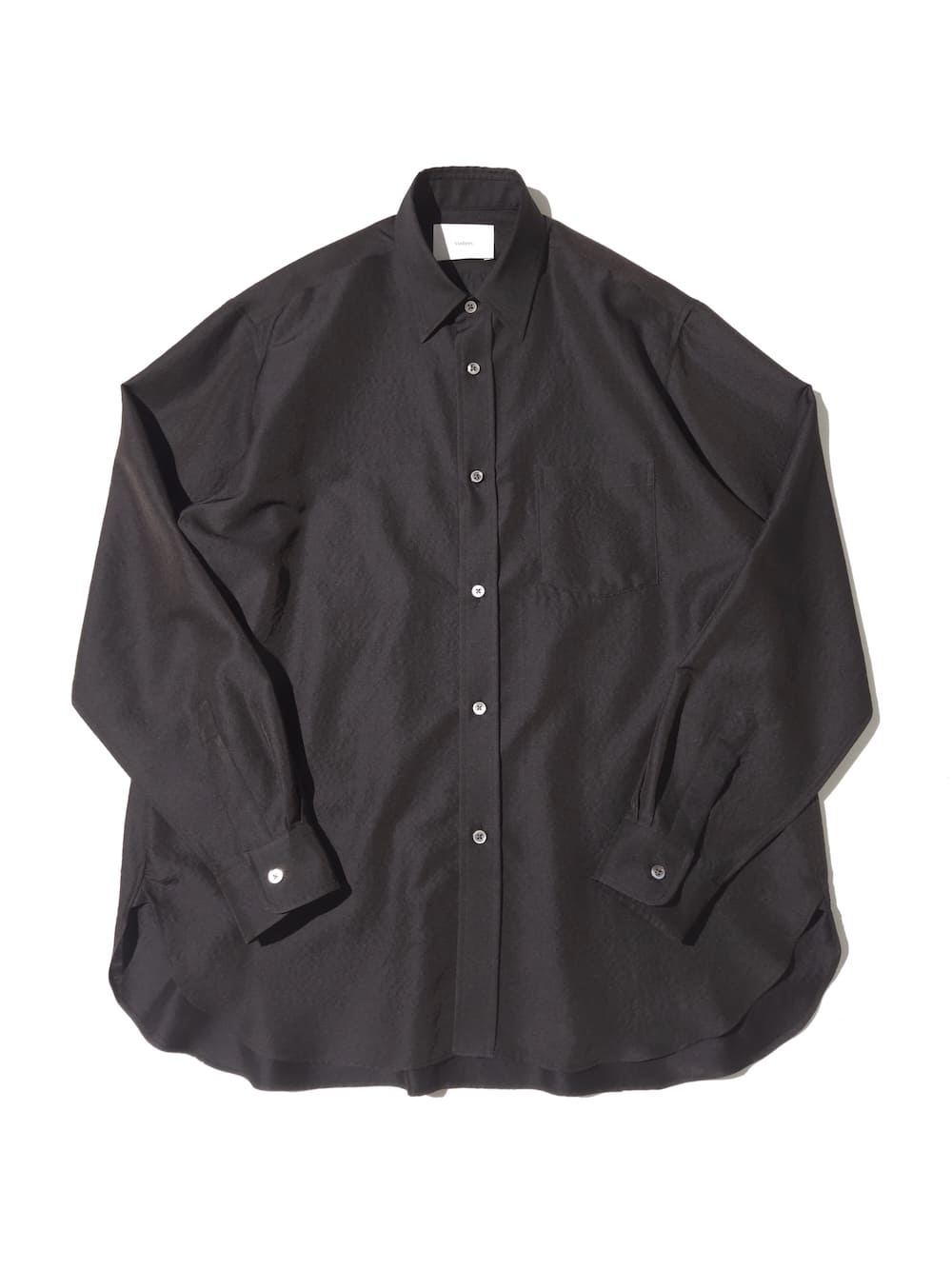 ssstein シュタイン　シャツ　定価30800円 ssstein(シュタイン) WOOL SILK OVERSIZED PLACKET SHIRT - COLDBECK