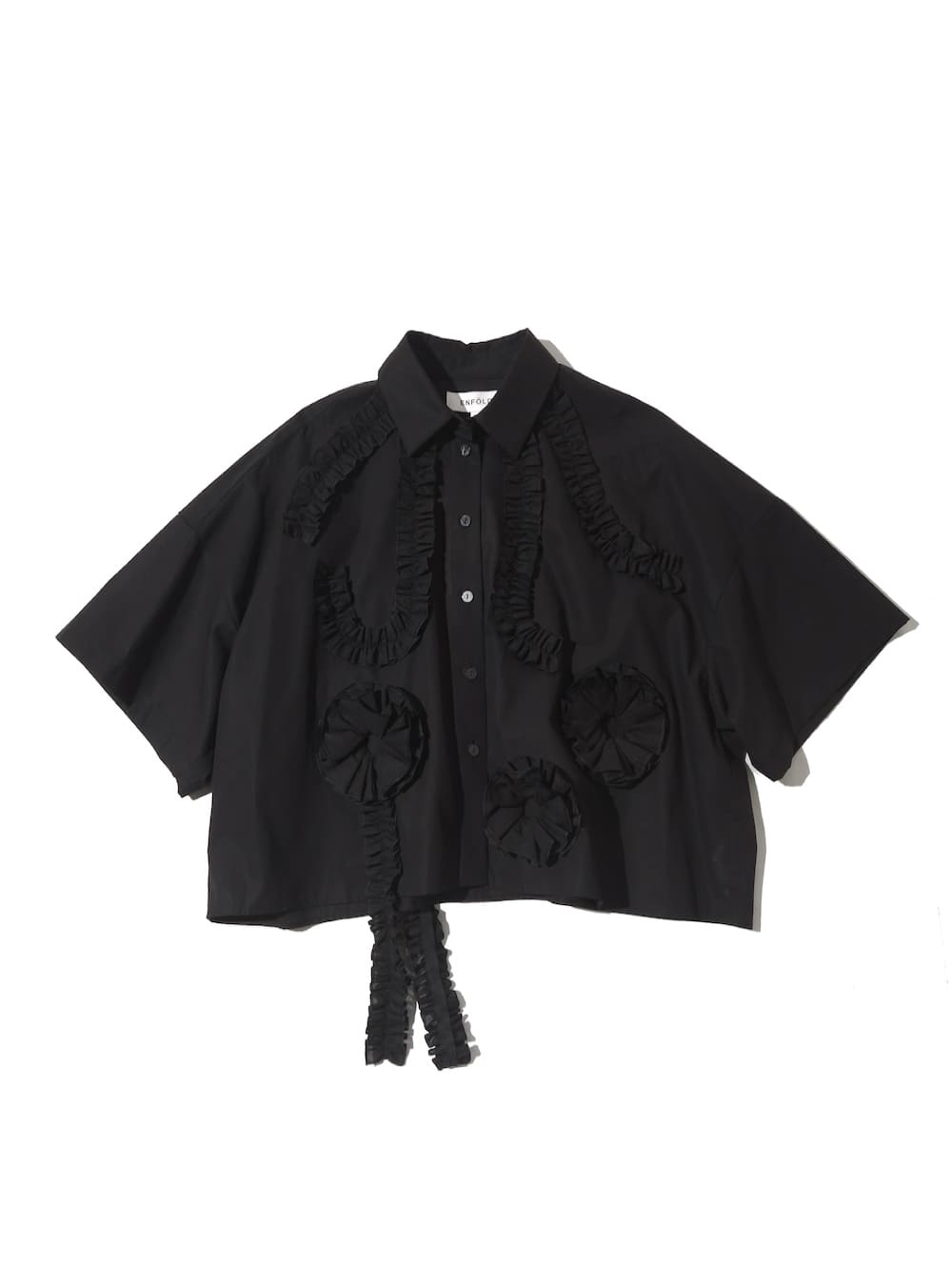 ENFOLD(エンフォルド) FRILL-BODY SHIRT - COLDBECK ONLINE（コール