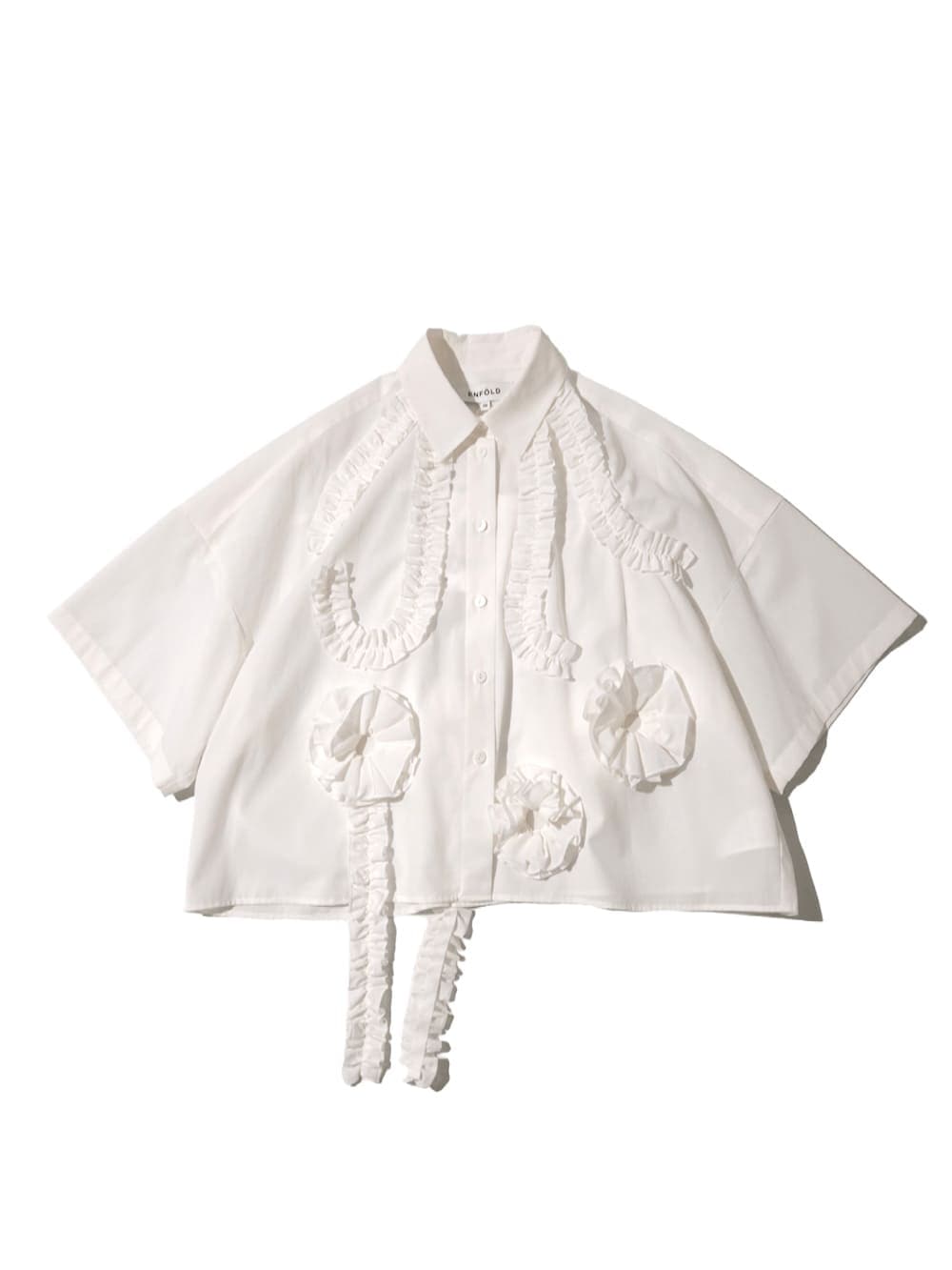 ENFOLD(エンフォルド) FRILL-BODY SHIRT - COLDBECK ONLINE（コール