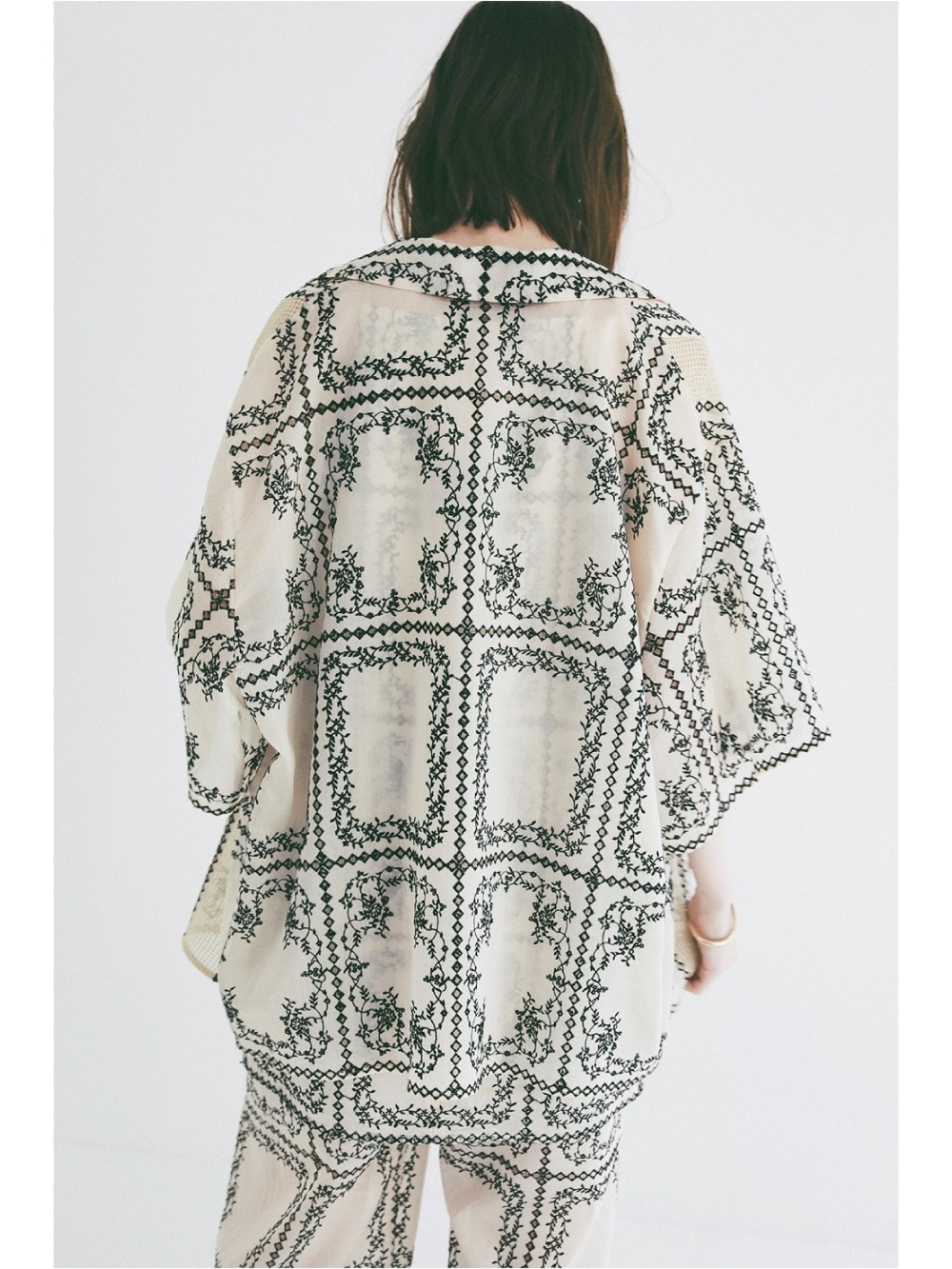 CLANE(クラネ) EMBROIDERY LACE BOX SHIRTS - COLDBECK ONLINE（コール